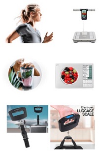 digital scales, bathroom scale, kitchen scale, luggage scale
